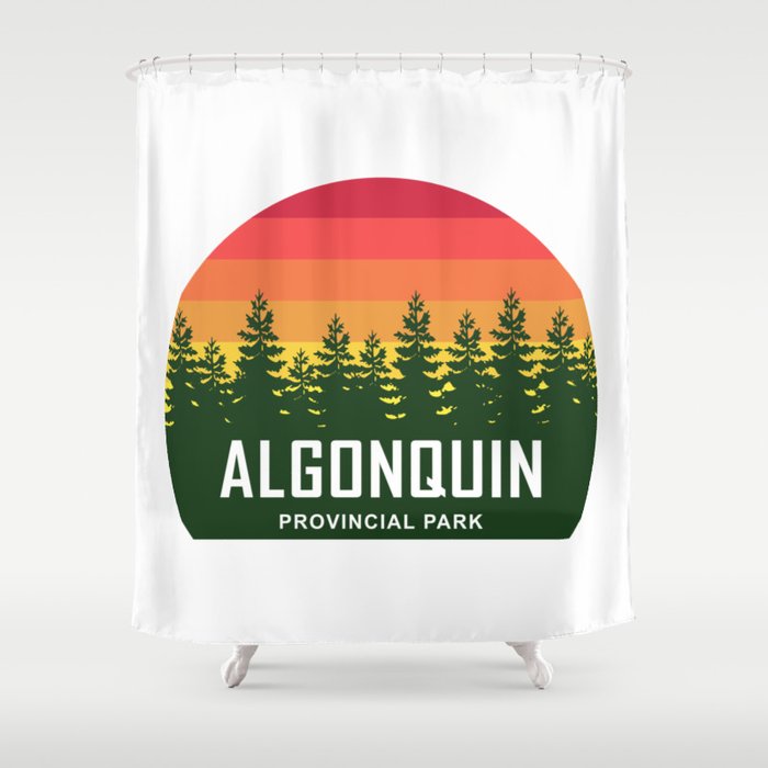 Algonquin Provincial Park Shower Curtain