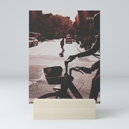 The Cyclist NYC Mini Art Print