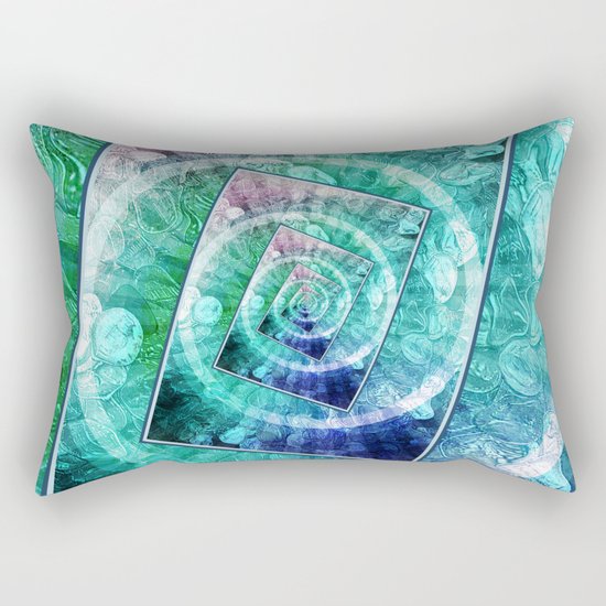 Spinning Nickels Into Infinity Rectangular Pillow