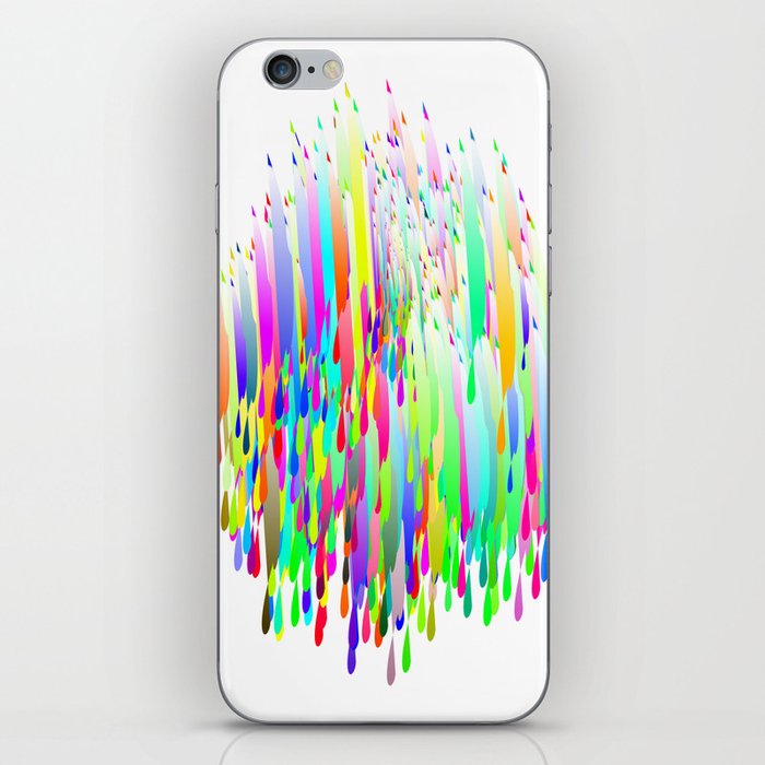 Color drops iPhone Skin