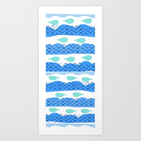 Little Fish Art Print