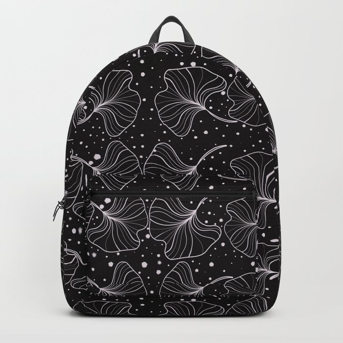 Ginkgo Black & White Backpack