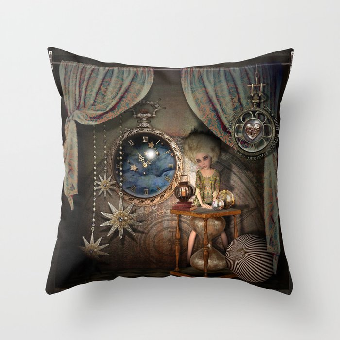 A Night Without Starlight Throw Pillow