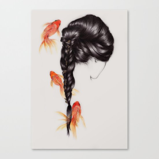 Hair Sequel III Canvas Print