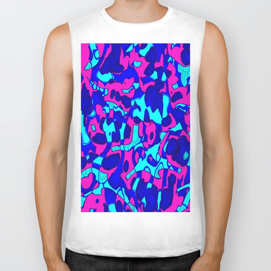 Abstract 11 Biker Tank