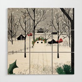 The Holly King Wood Wall Art