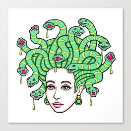 Medusa Anime Canvas Print