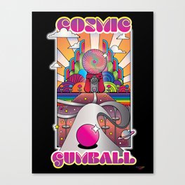 Cosmic Gumball - The Final Approach  Canvas Print