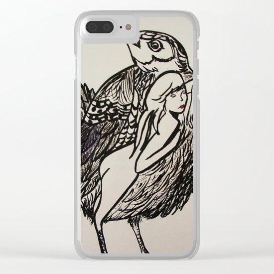 Bird Clear iPhone Case