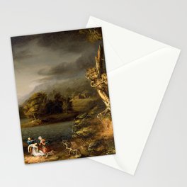 "The Tempest," by Thomas Cole (American, 19th Century), ca. 1826 Stationery Card