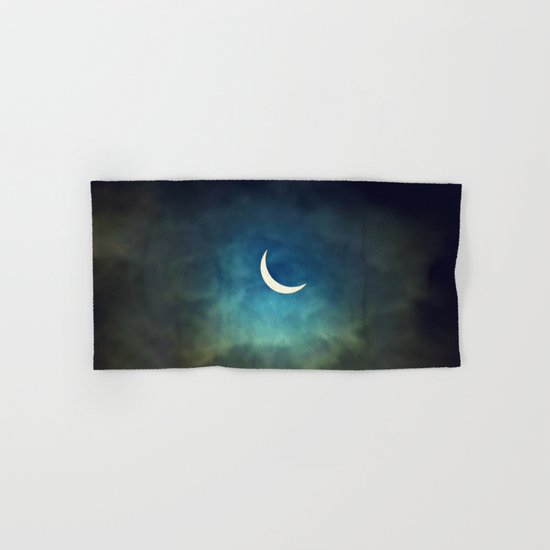 Solar Eclipse 1 Hand & Bath Towel