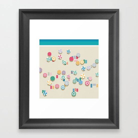 Summer High Framed Art Print