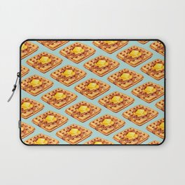 Waffle Pattern Laptop Sleeve