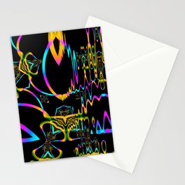 Fractal - Papillon Stationery Cards