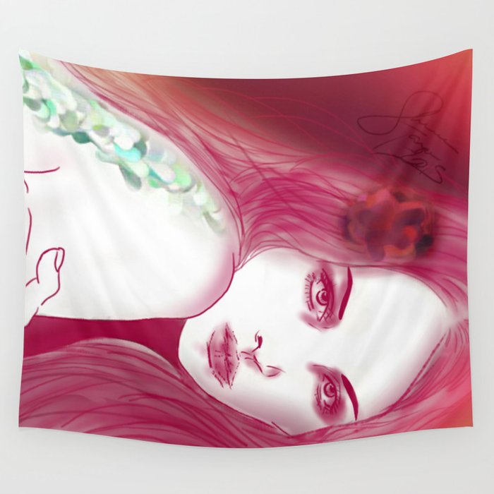 Poison Ivy Wall Tapestry