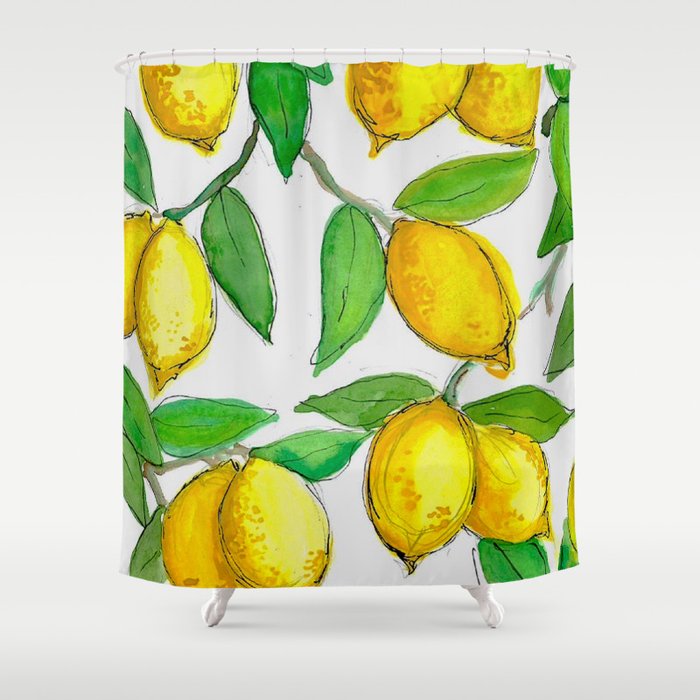 It's The Zest Shower Curtain