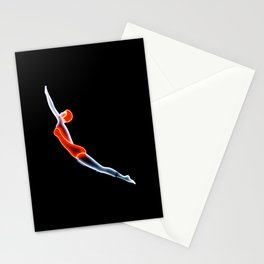 The Swimmer Stationery Cards