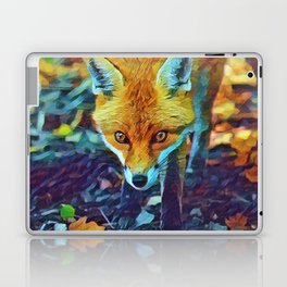 Fox Glare In Slumber Laptop Skin