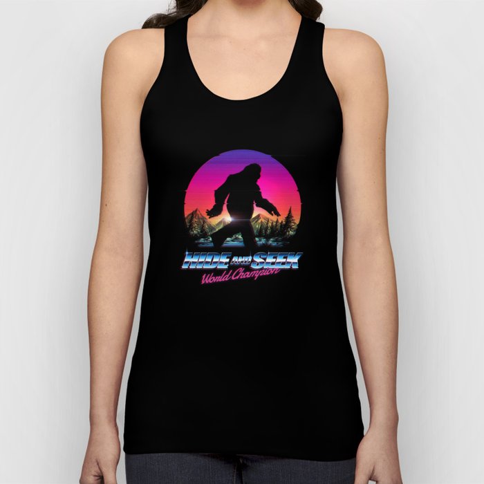 Hide And Seek World Champion Bigfoot is Real Tank Top