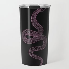 Tell Me - Snake Illustration Travel Mug