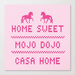 home sweet home Canvas Print