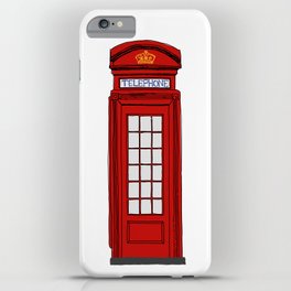 Telephone Booth iPhone Case