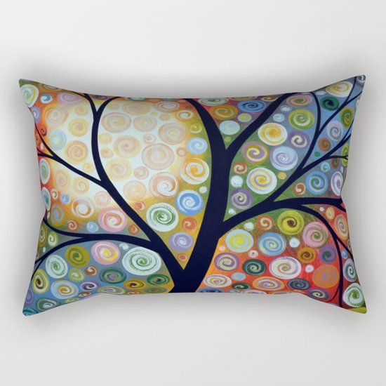 Waiting For the Moon Rectangular Pillow