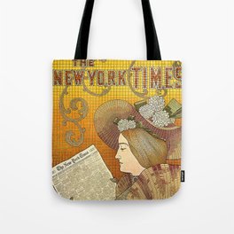 Detail of an Advertisement Tote Bag | Advertisement, Typography, Newspaper, Drawing, 19Thcentury, Ink Pen, Newyork, Pop Art, Times, Vintage 