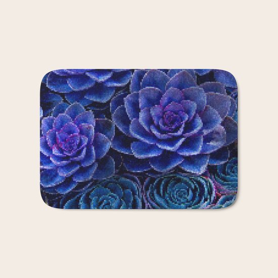 Suculentas Bath Mat