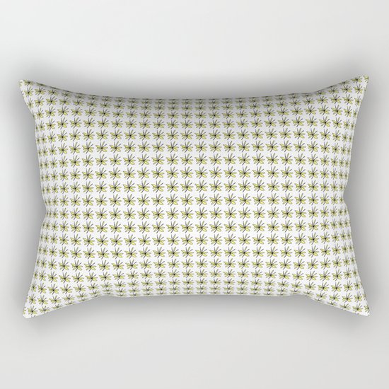 Floral Pattern - JUSTART (c) Rectangular Pillow