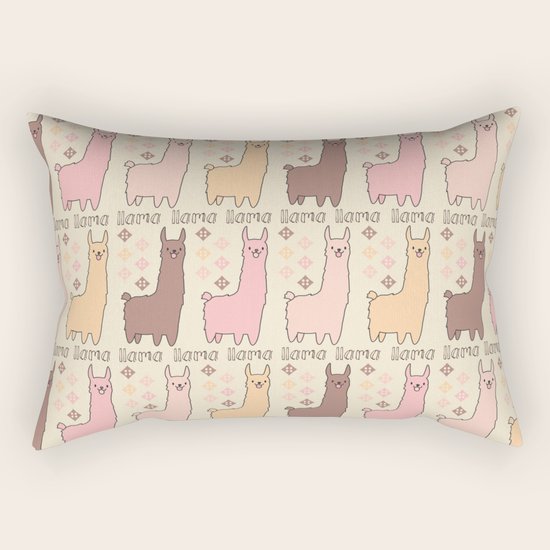 llamallama! Rectangular Pillow