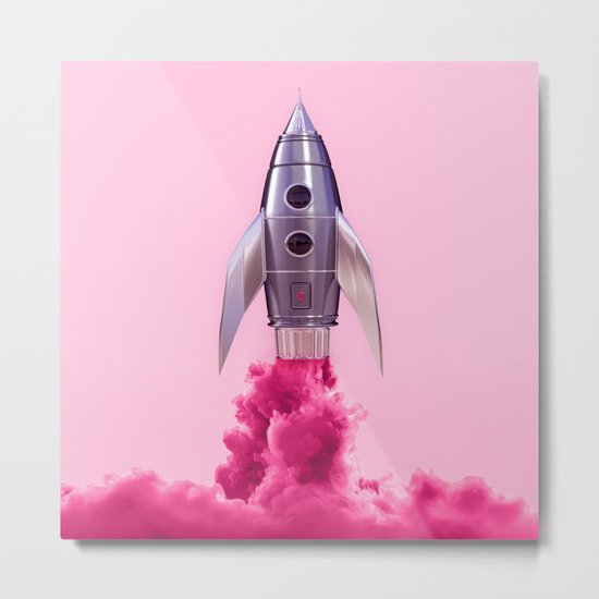 ROCKET Metal Print