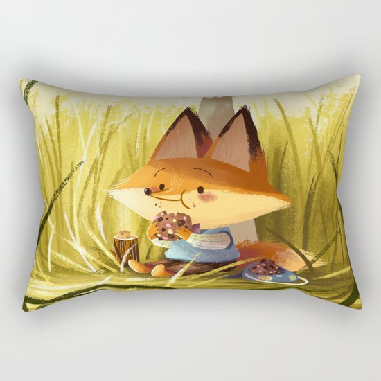 Break Time Rectangular Pillow