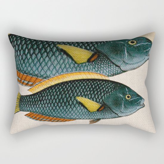 Fish Classic Designs 10 Rectangular Pillow