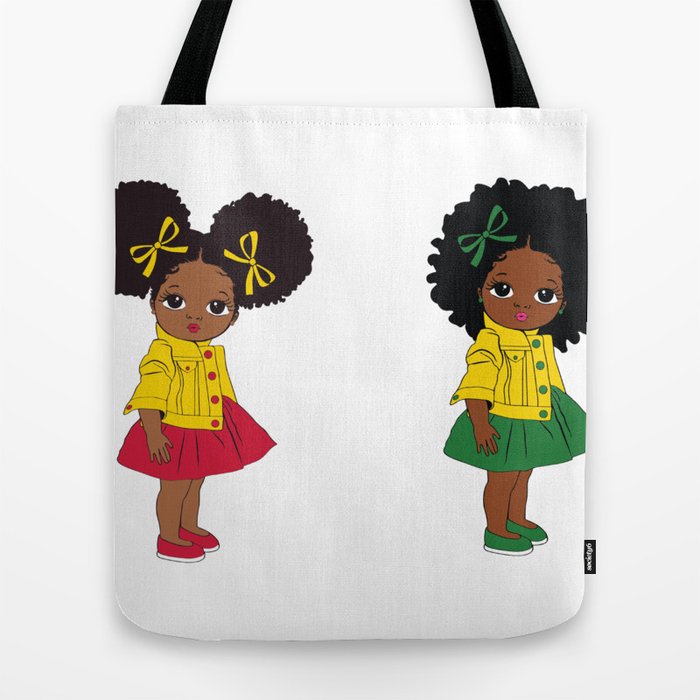 Little girl best sale tote bags