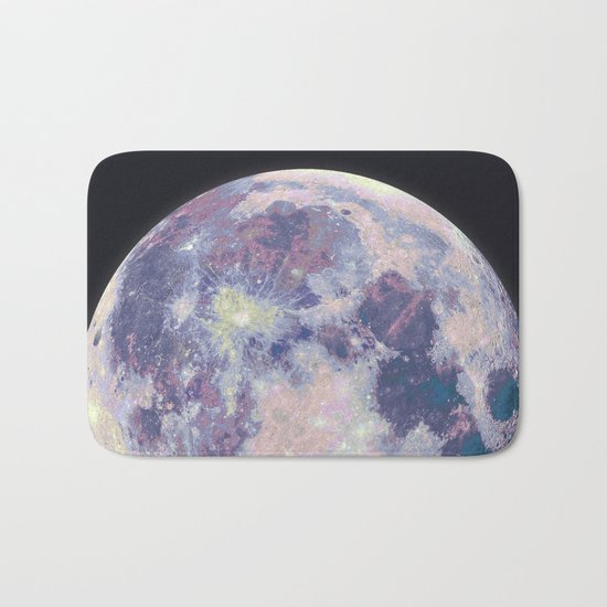 Blue moon Bath Mat