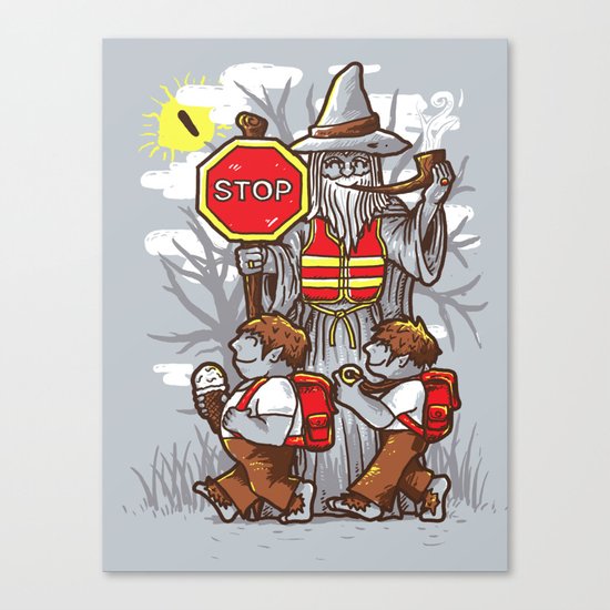 Crossing Canvas Print