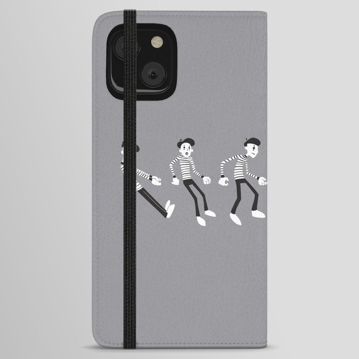 Mime VS Mime: Tug Of War iPhone Wallet Case