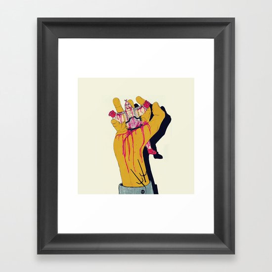 You botched it! You botched it! Framed Art Print