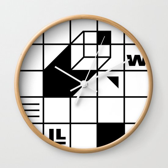 Four Walled World Wall Clock