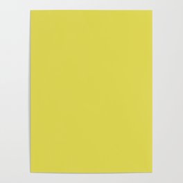 Thundering Yellow Poster
