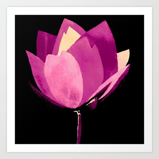 Pretty in Purple Art Print