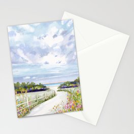 Beach Entry Stationery Cards
