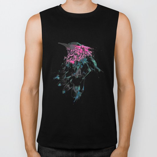 Hummingbird Biker Tank