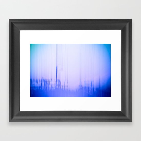 Blue dream Framed Art Print