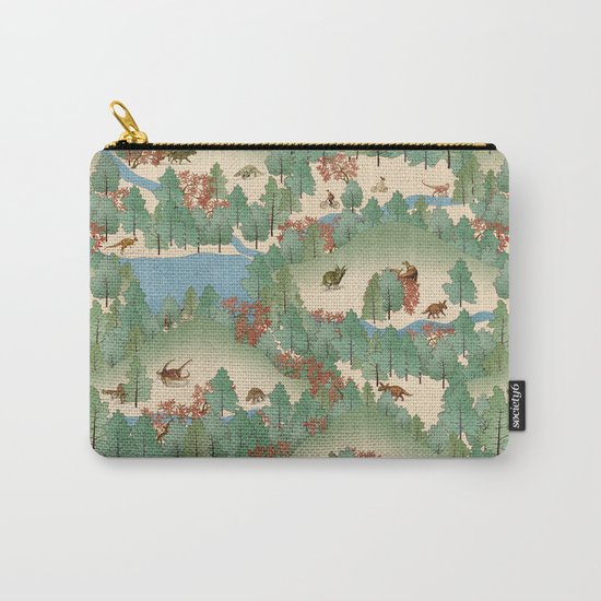 Travelling Through Jurassic Carry-All Pouch