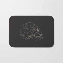 Skull Bath Mat | Illustration, Vector, Graphic Design 