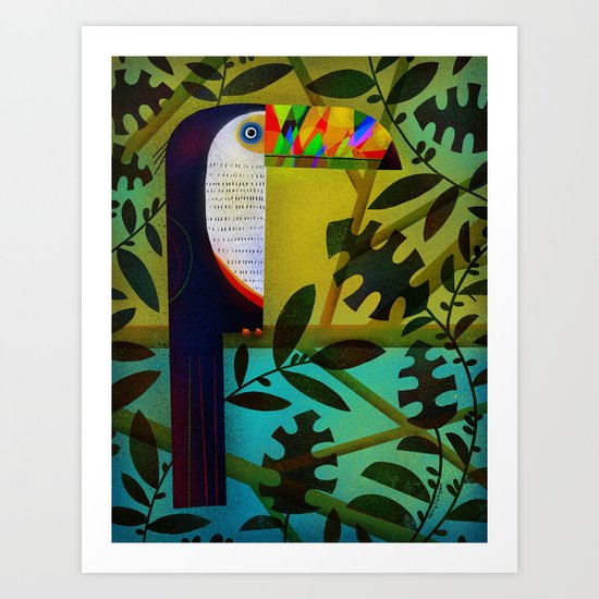 CONSPICUOUS BEAK Art Print