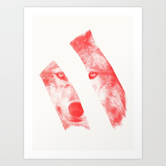 Red by Eric Fan & Garima Dhawan Art Print