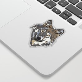 wolf Sticker